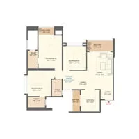 Saheel Landmarc Hinjewadi 3 BHK Floor Plan Image